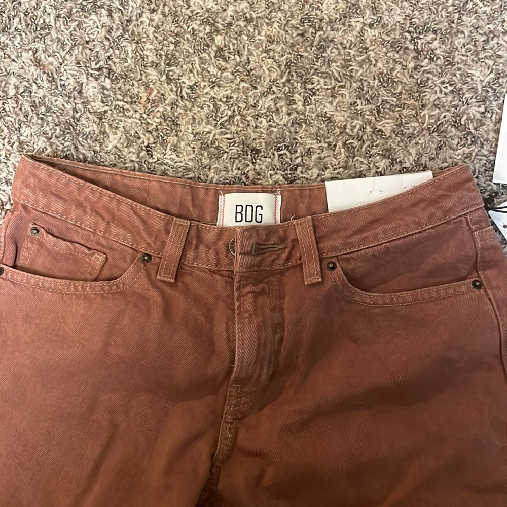 UO pants rust color